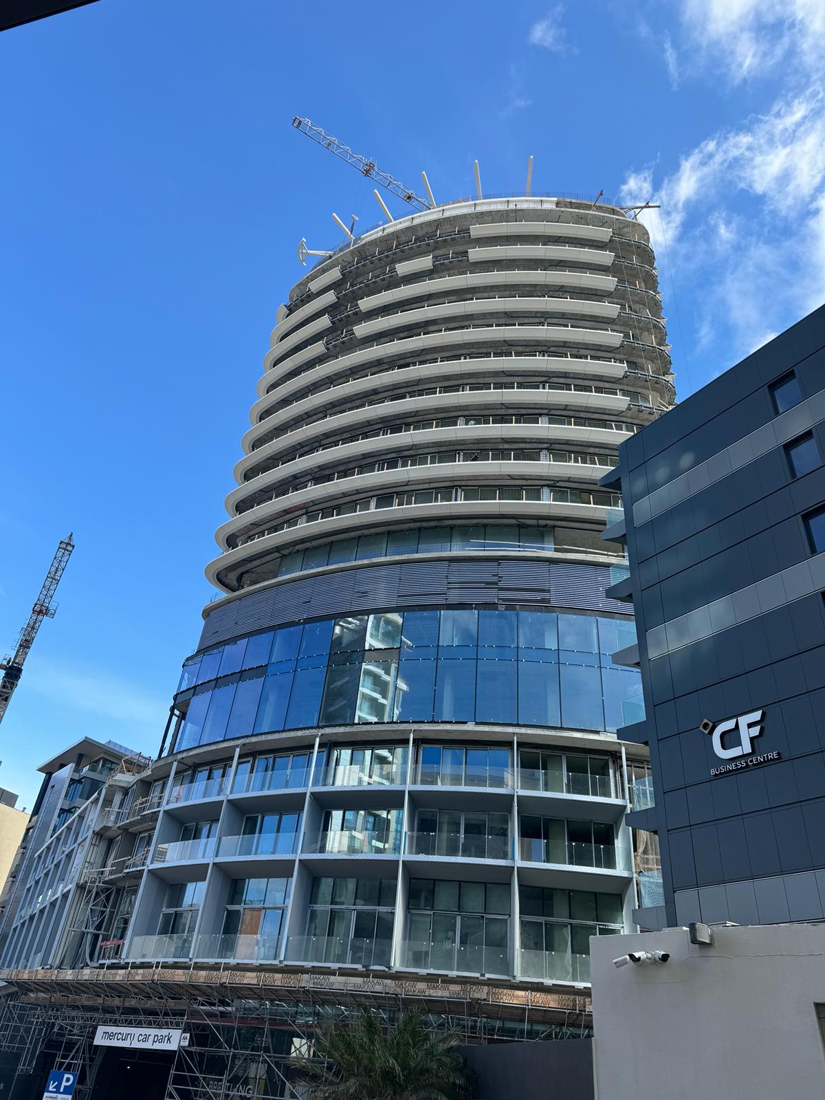 Mercury Towers — Internal Finishes & Package Delivery project in St Julian’s, Malta: Mixed-Use / Hospitality / High-Rise